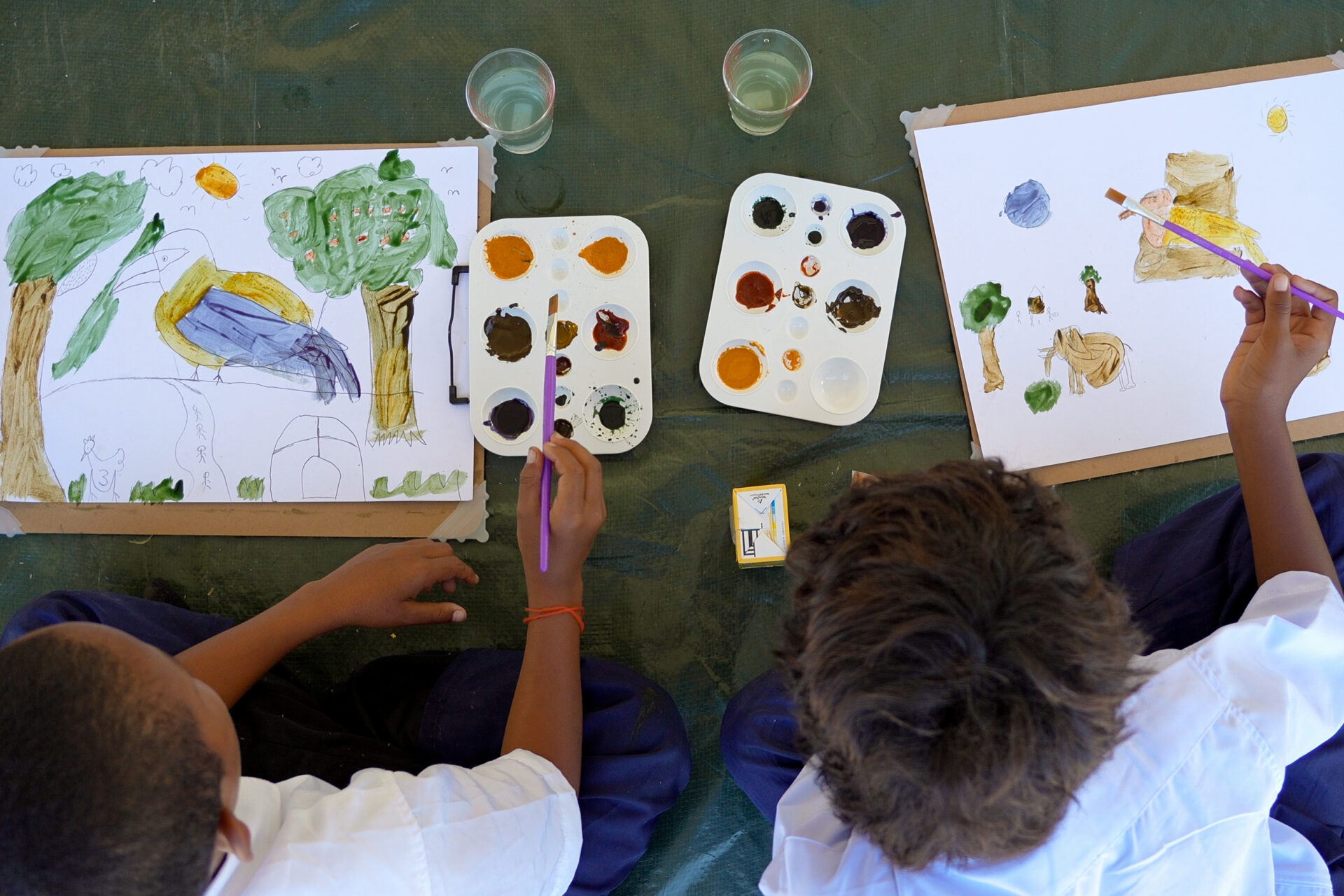 How to teach eco-painting: Using natural watercolours to elicit children's ecological understanding